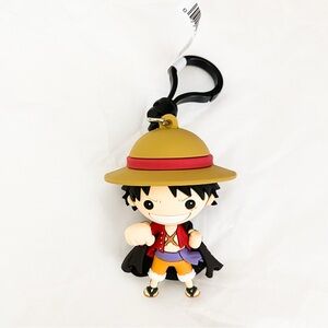 Anime One Piece Series 2 Monkey D. Luffy Bag Clip Keychain